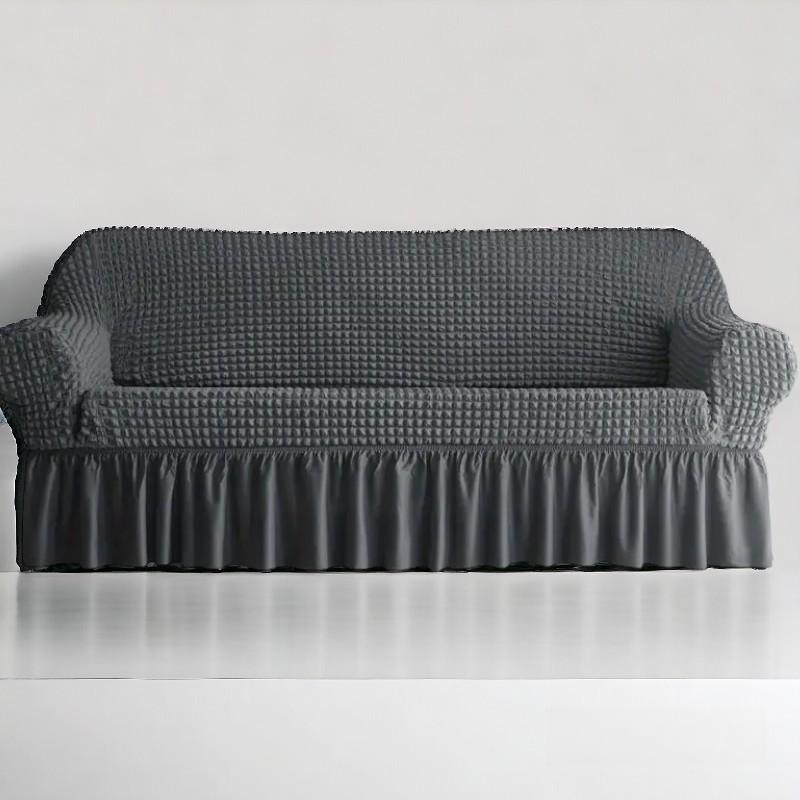Non-slip Elastic Sofa Cover With Skirt, Furniture Protector For Bedroom Office Living Room Home Decor