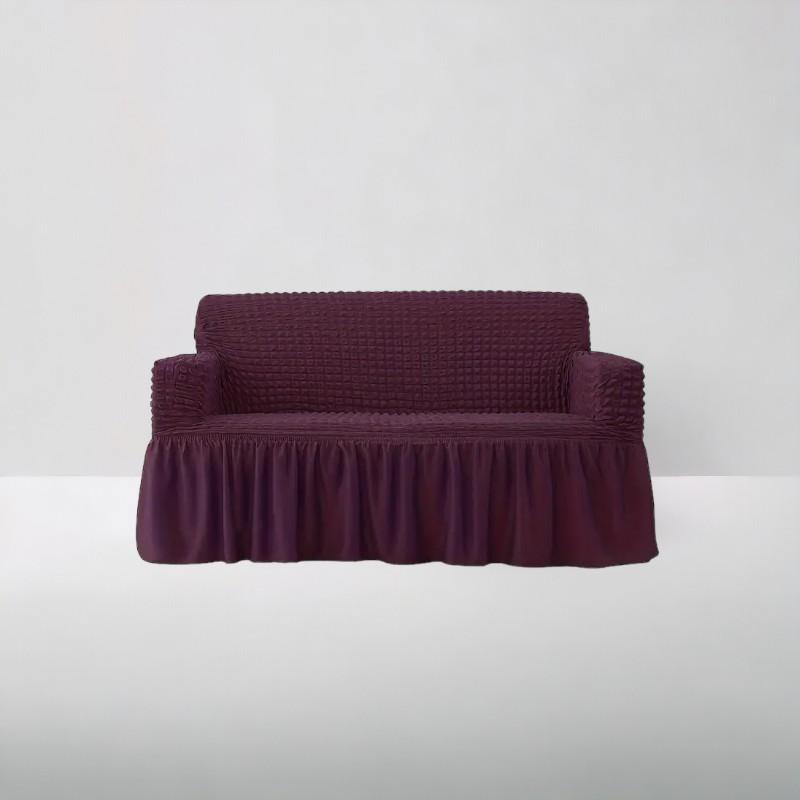 sofa Slipcover, Modern Ruffle Trim Stretchy Stretch Sofa Slipcover For Home