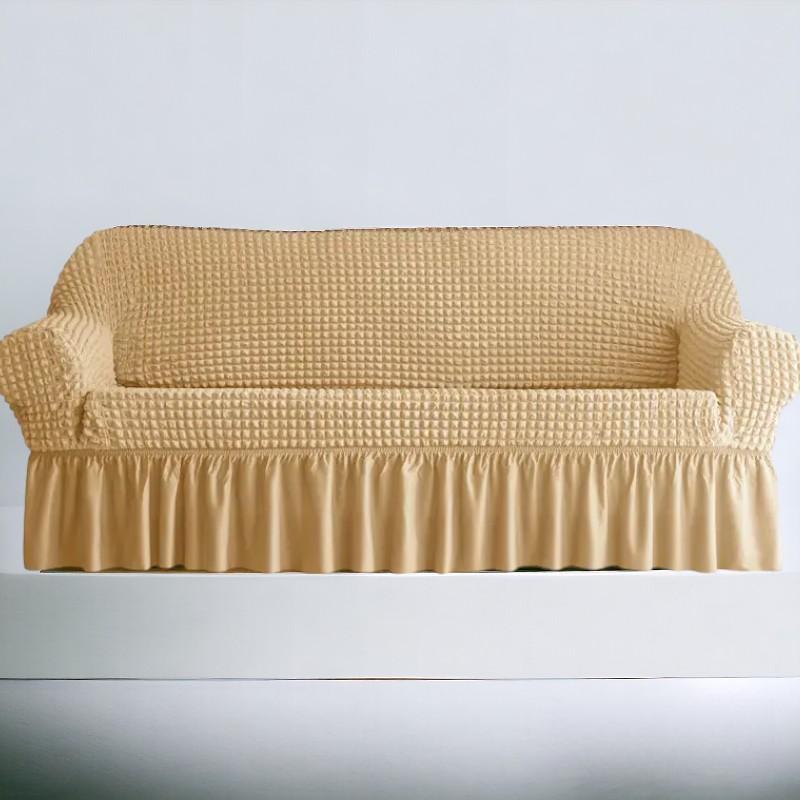 Non-slip Elastic Sofa Cover With Skirt, Furniture Protector For Bedroom Office Living Room Home Decor