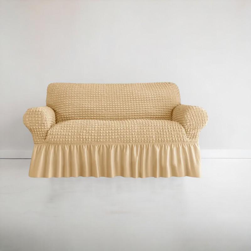 Non-slip Elastic Sofa Cover With Skirt, Furniture Protector For Bedroom Office Living Room Home Decor